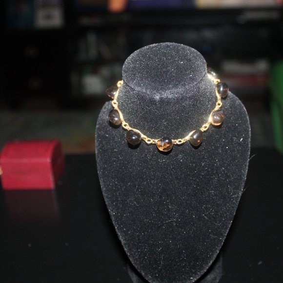 Bracelet Smokey quartz stones nice - Picture 2 of 6